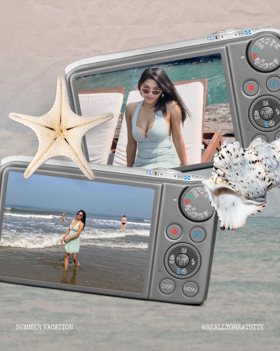 Summer visual story