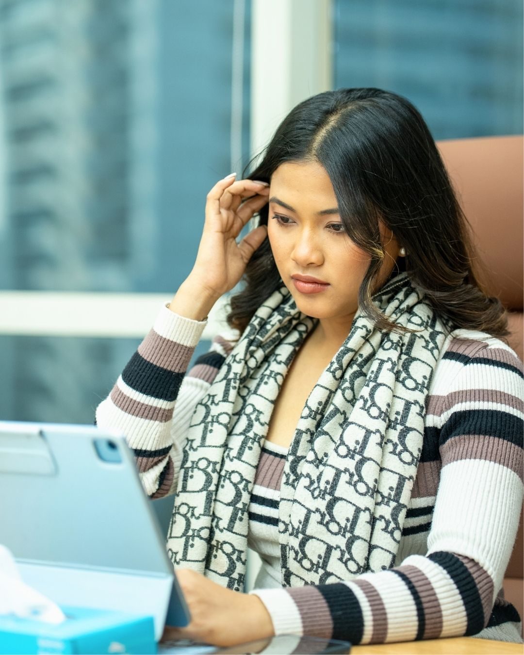 Sanabi Singha at work